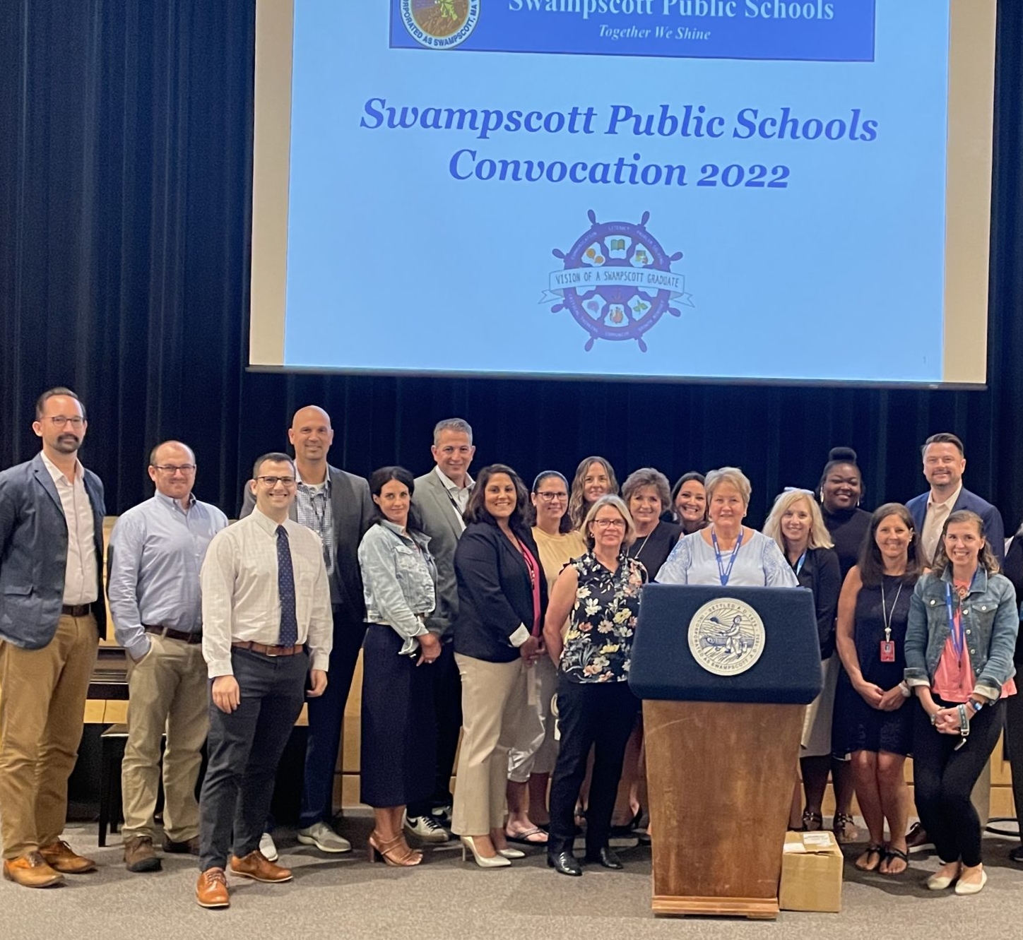 2023 SPS Leadership Team at Convocation