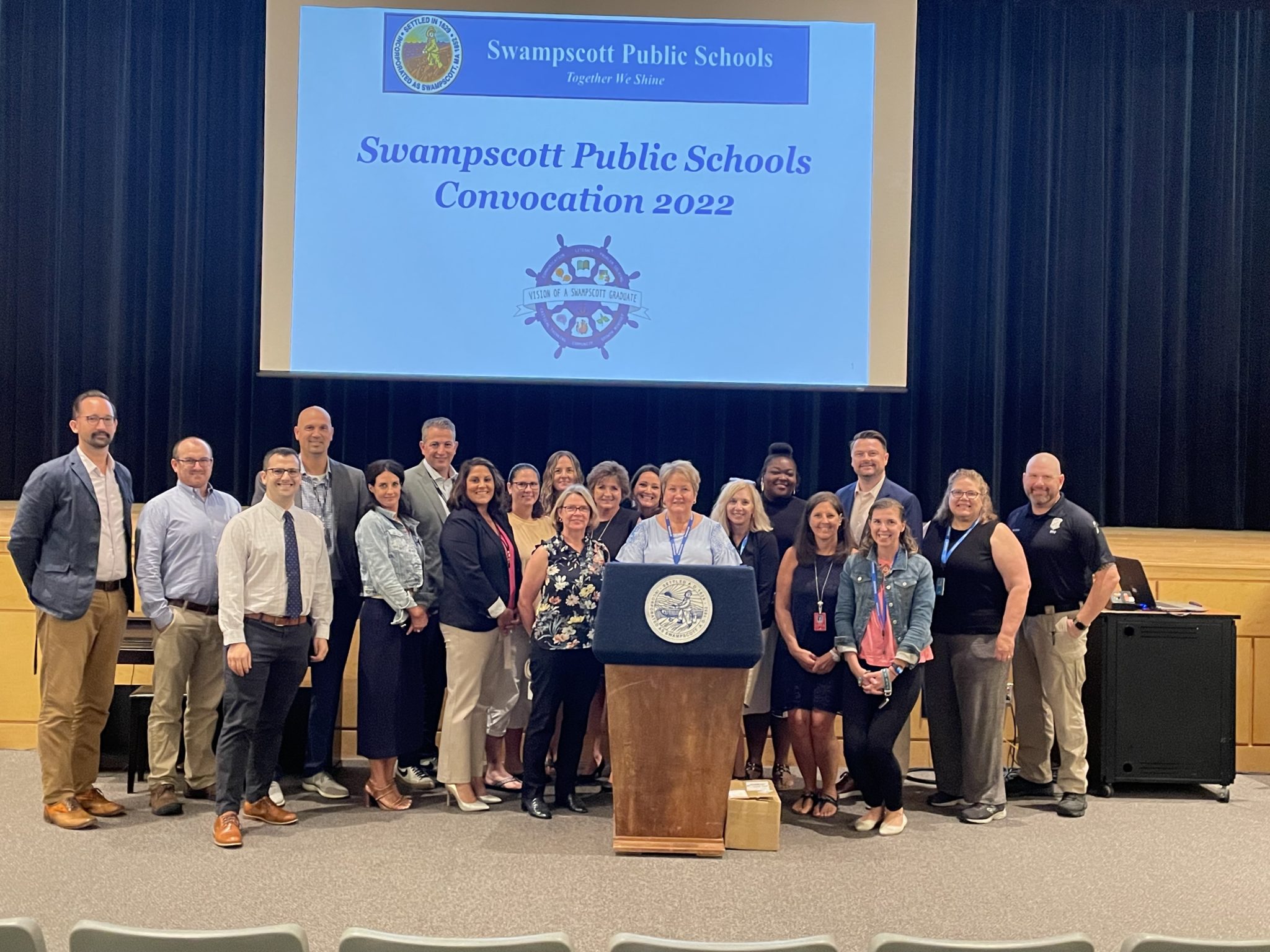 2023 SPS Leadership Team at Convocation
